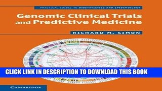 Read Now Genomic Clinical Trials and Predictive Medicine (Practical Guides to Biostatistics and
