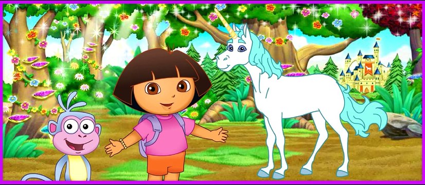 Dora The Explorer-Doras Enchanted Forest Adventures-The Tale of the Unicorn King-Episode 1