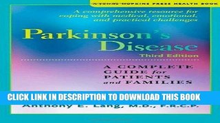 [PDF] Parkinson s Disease: A Complete Guide for Patients and Families (A Johns Hopkins Press