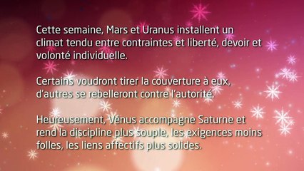 Horoscope hebdomadaire du 7 novembre 2017