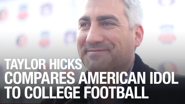 Taylor Hicks Compares American Idol To College Football