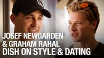 Josef Newgarden, Graham Rahal Dish On Style And Dating Advice