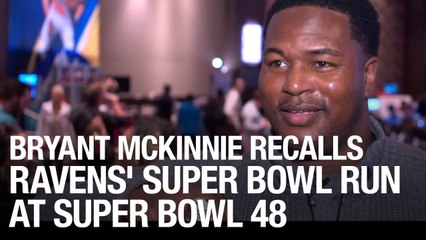 Bryant McKinnie Recalls Ravens' Super Bowl Run at Super Bowl 48