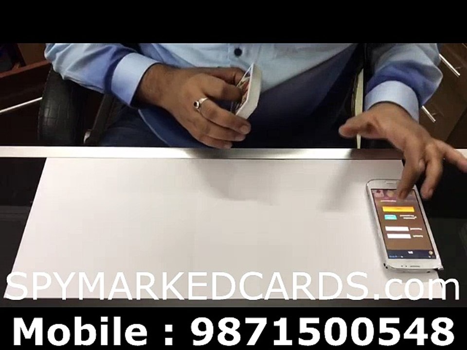 Fast CVK 350 Poker Analyzer Playing Cards Cheating Device - SPY MARKED CARDS