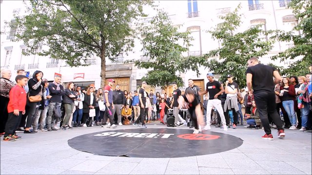 Démonstration des danseurs de l'association Street off