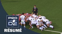 PRO D2 - Résumé Oyonnax-Agen: 21-16 - J09 - Saison 2016/2017