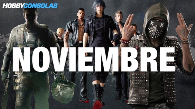 Lanzamientos de juegos noviembre