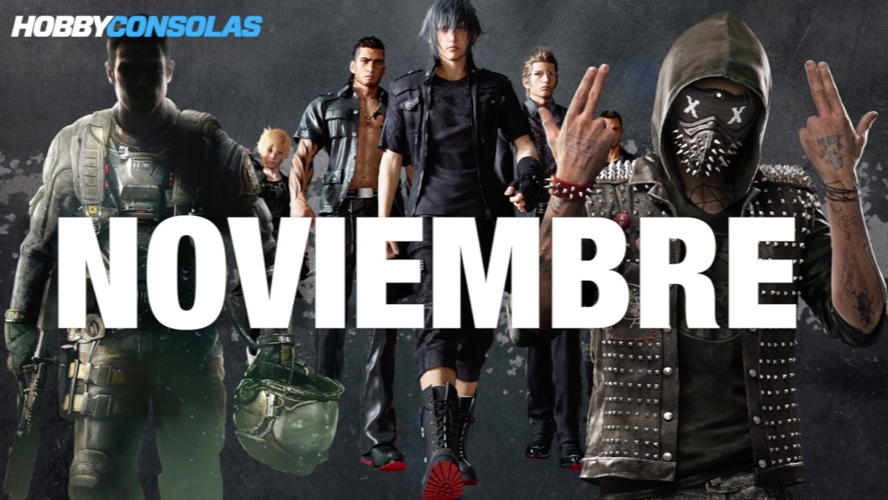 Lanzamientos de juegos noviembre