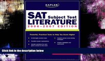 Enjoyed Read Kaplan SAT Subject Test: Literature 2006-2007 (Kaplan SAT Subject Tests: Literature)