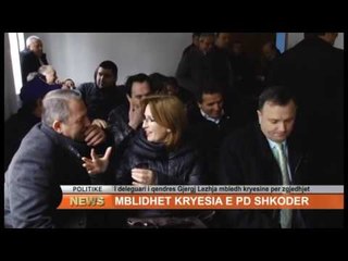ZGJEDHJET, MBLIDHET KRYESIA E PD SHKODER