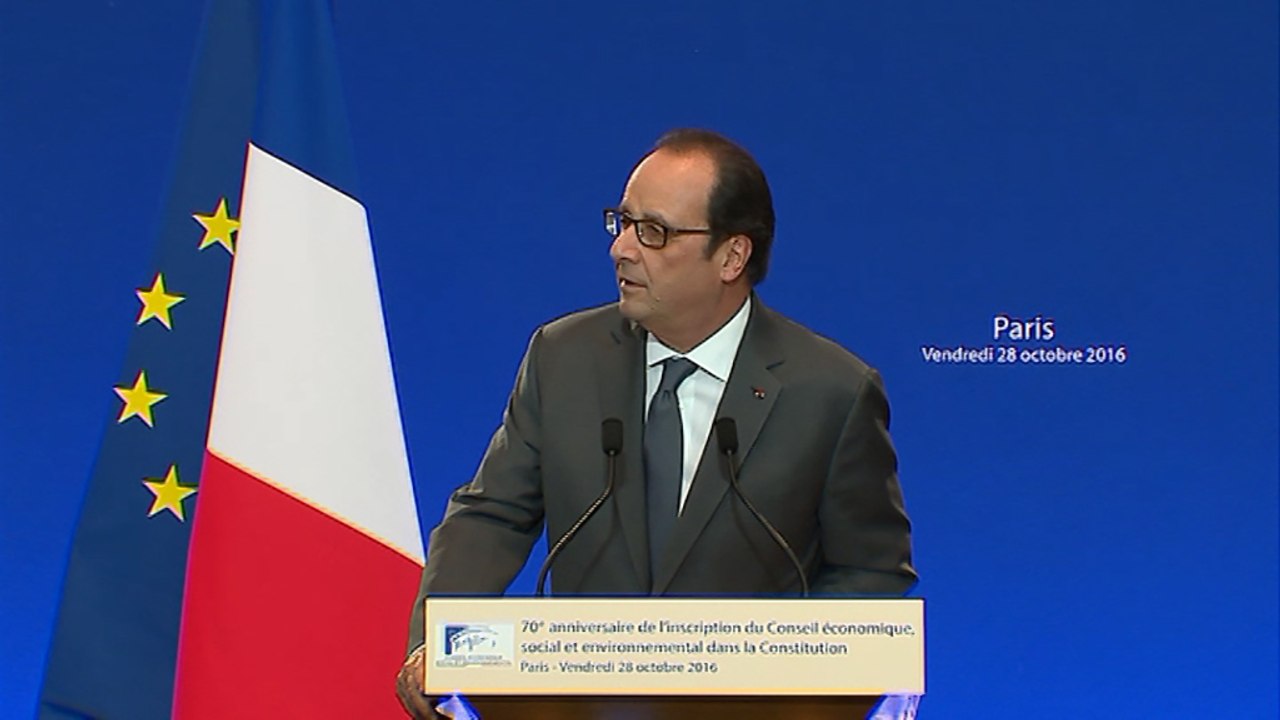 Discours à l'occasion du 70ème anniversaire de l’inscription du Conseil économique, social et environnemental dans la Constitution