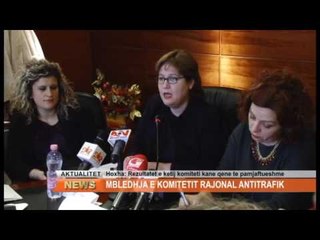 MBLEDHJA E KOMITETIT RAJONAL ANTITRAFIK