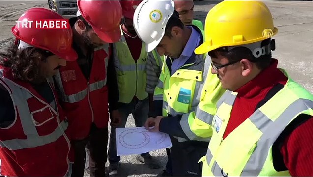 'Yeni Havalimanı'ndan Cumhuriyet Bayramı'na özel kareografi