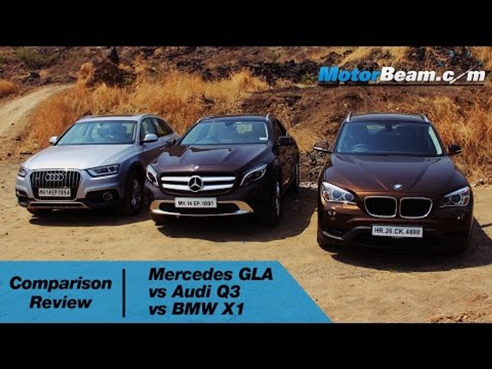 Mercedes GLA vs Audi Q3 vs BMW X1 - Comparison Review | MotorBeam