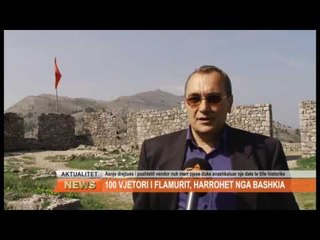 100 VJETORI I FLAMURIT, HARROHET NGA BASHKIA