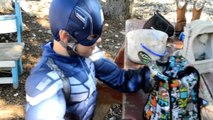 Superheroes Fight In Real Life l Batman vs Captain America (Part 2)