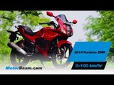 Hero Karizma ZMR - 0-100 km/hr | MotorBeam