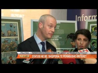 STATUSI NE BE : SHQIPERIA TE PERMBYSHE KRITERET