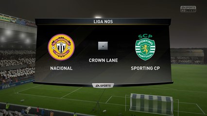 NACIONAL VS SPORTING CP LIGA NOS 28/10/16