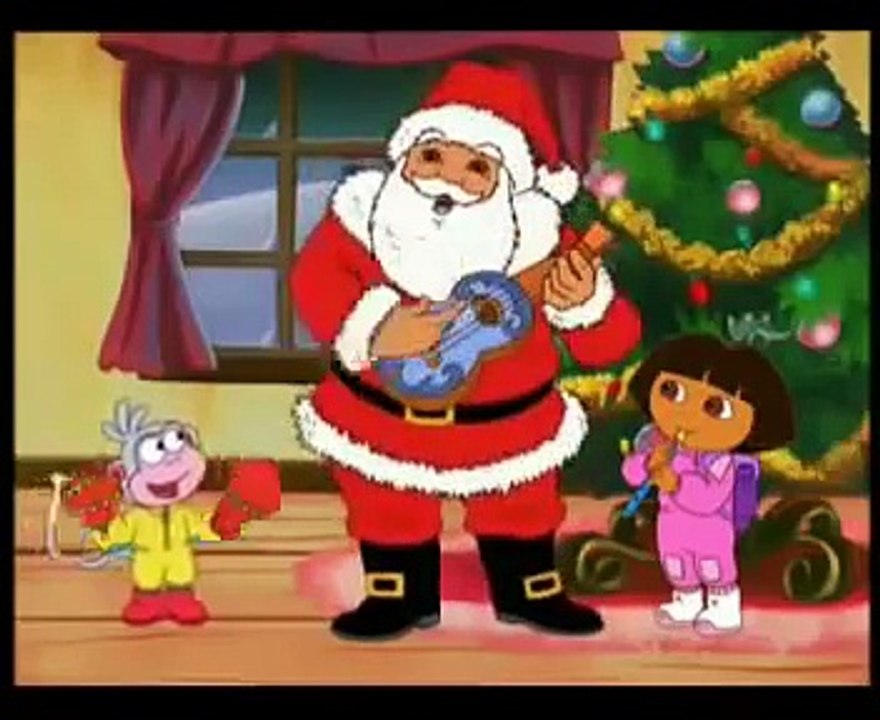 Dora Et Papa Noel - Chante Joyeux Noel - HD