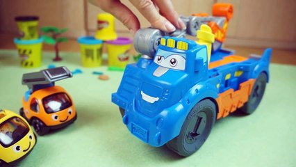 Машинки. Игры машинки. Хэнди: лепка строительных материалов из пластилина