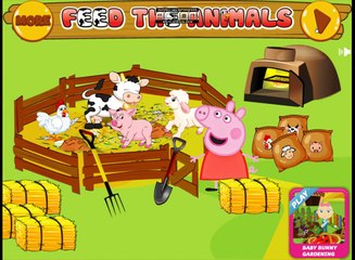 Peppa Pig Games - Peppa Pig Feed The Animals – Peppa Pig Farm Animals Games For Girls And Kids