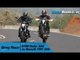 KTM Duke 390 vs Benelli TNT 300 - Drag Race | MotorBeam