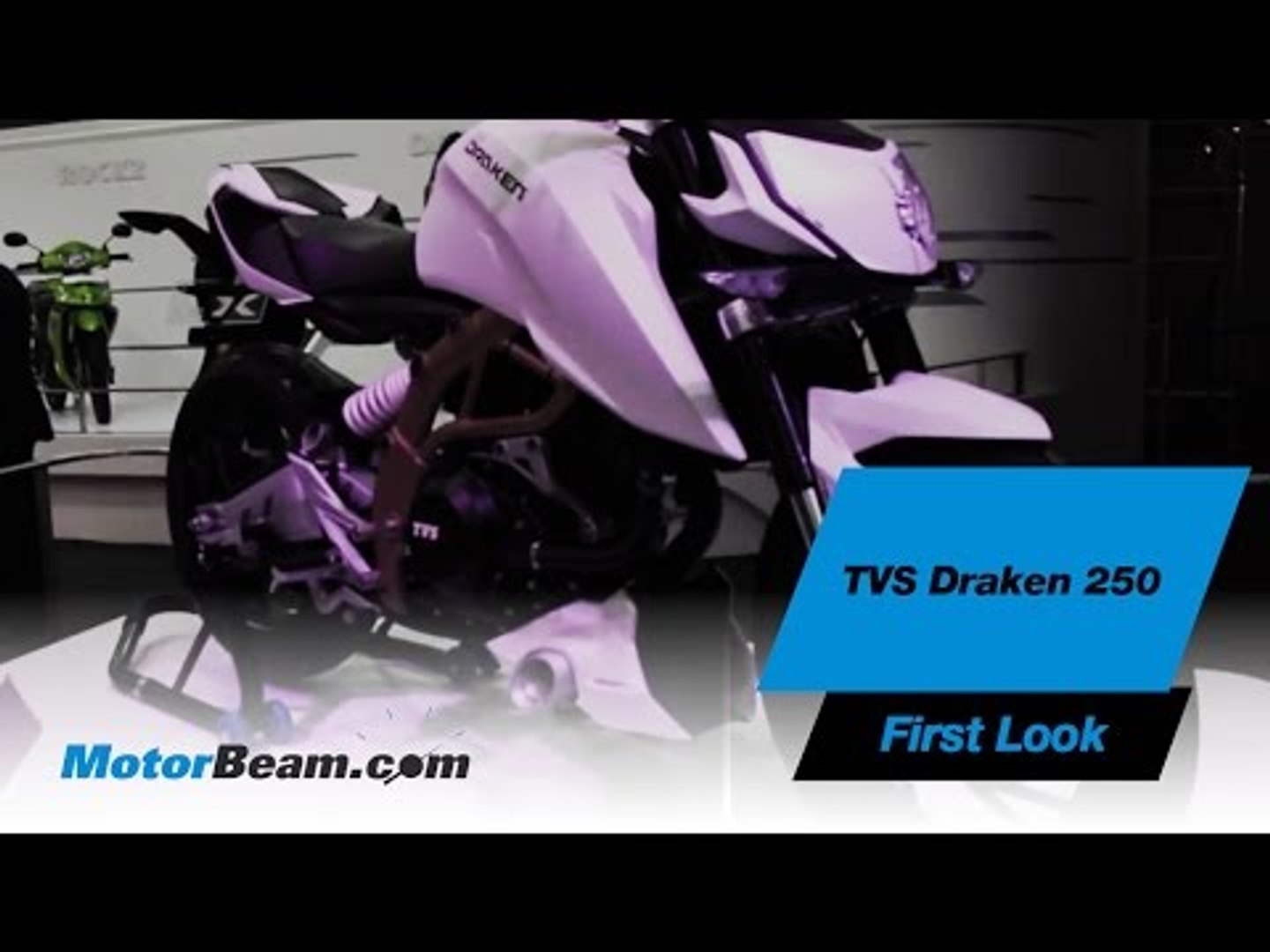 Tvs Draken 250 Walkaround Video Dailymotion