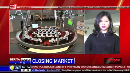 IHSG Ditutup Menguat