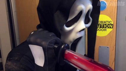 Spiderman Vs Scream In Real Life! Superhero Fun & Battle Death Match!