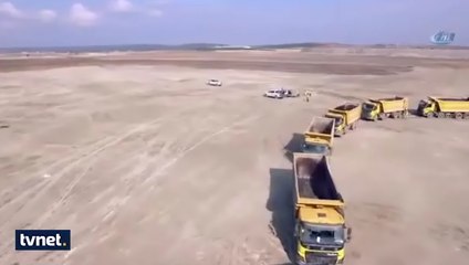 3. Havalimanında 29 Ekim'e özel gösteri