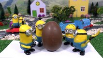 Funny Minions Play Doh Thomas the Train Peppa Pig Kinder Surprise Egg Unboxing Disney Jake Eggs