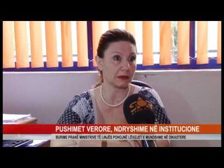 PUSHIMET VERORE, NDRYSHIME NË INSTITUCIONE