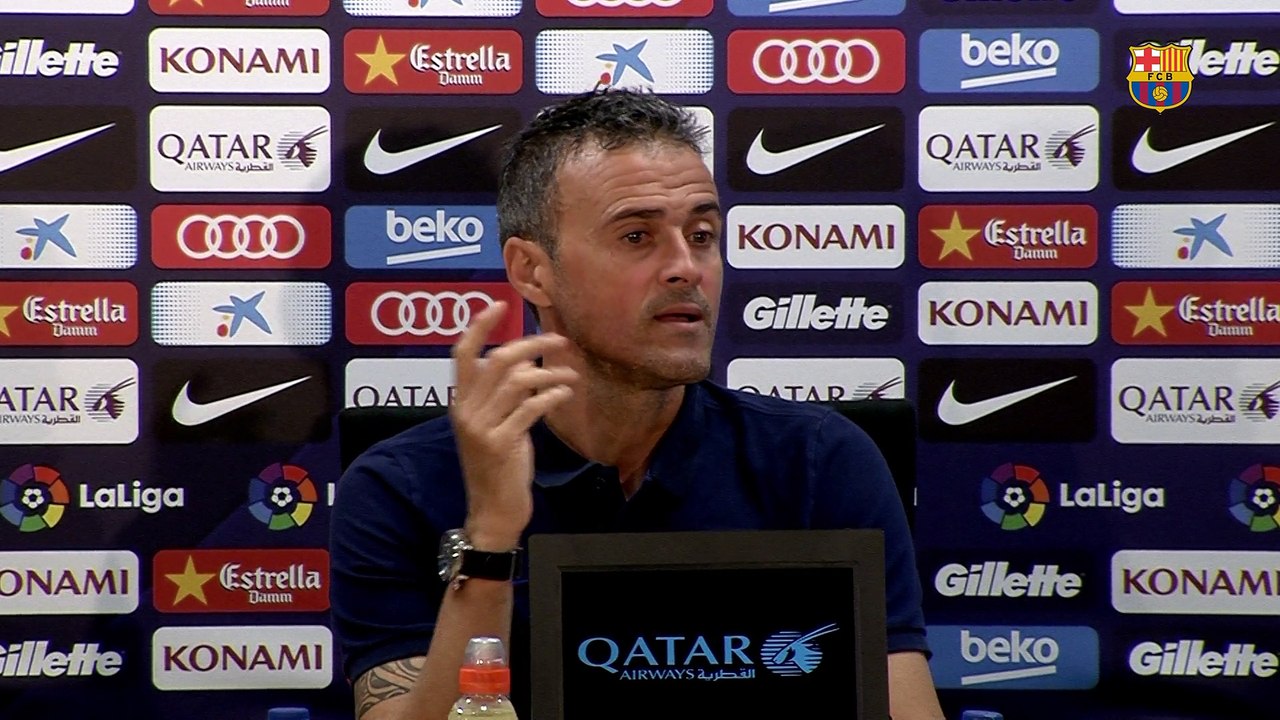 Luis Enrique: “We are a great squad and we can overcome any obstacle"