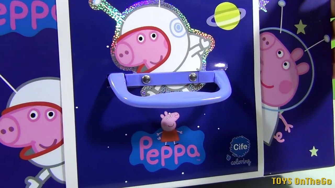 Peppa Pig Maletín Fantasía Artístico con Plastilina y Pinturas Briefcase with Playdough n Crayons