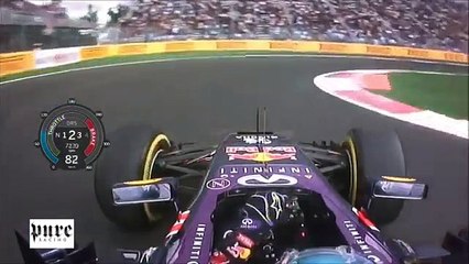 Onboard Daniel Ricciardo Qualifying lap Mexico 2015