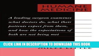 [READ] EBOOK Humane Medicine BEST COLLECTION