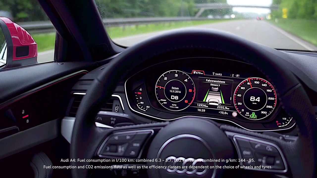 Efficient, safe and stress-free The Audi driver assistance systems on the motorway, episode 2