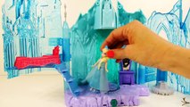 Frozen Elsas Ice Lightup Palace Featuring Olaf Play Doh Bed Toys Review by Disney Cars Toy Club