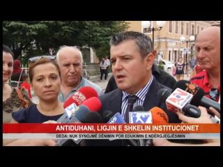 ANTIDUHANI, LIGJIN E SHKELIN INSTITUCIONET
