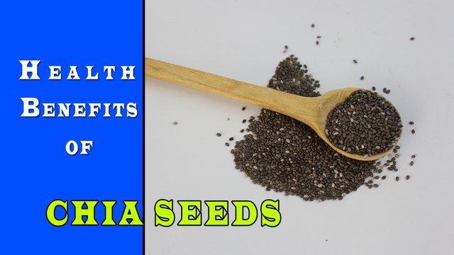 Health Benefits of CHIA SEEDS