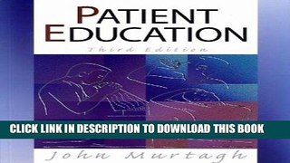 [FREE] EBOOK Patient Education BEST COLLECTION