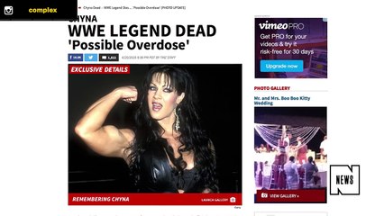 WWE Superstar Chyna Found Dead