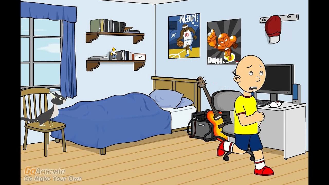 Caillou Joins the Circus (not suitable for kids)