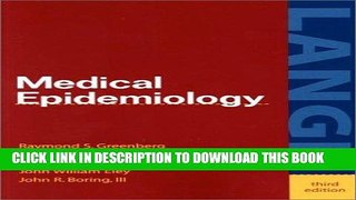 Ebook Medical Epidemiology (Lange Medical Books) Free Read