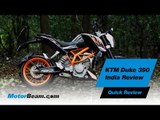 KTM Duke 390 India Review - MotorBeam