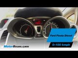 Ford Fiesta Diesel 0-100 km/hr | MotorBeam