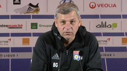 Foot - L1 - OL : Genesio «Notre qualité de jeu n'est pas régulière»