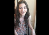 Милая армянка  поет песню о МАМЕ НЕ Реальным Голосом