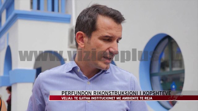 Përfundon rikonstruksioni i kopshteve - News, Lajme - Vizion Plus